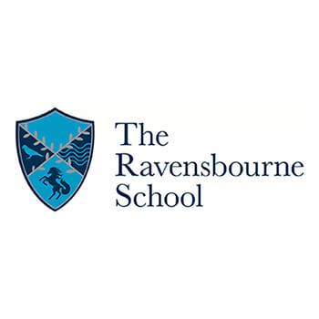 The Ravensbourne School logo