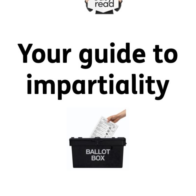 Easy Read Impartiality Manual