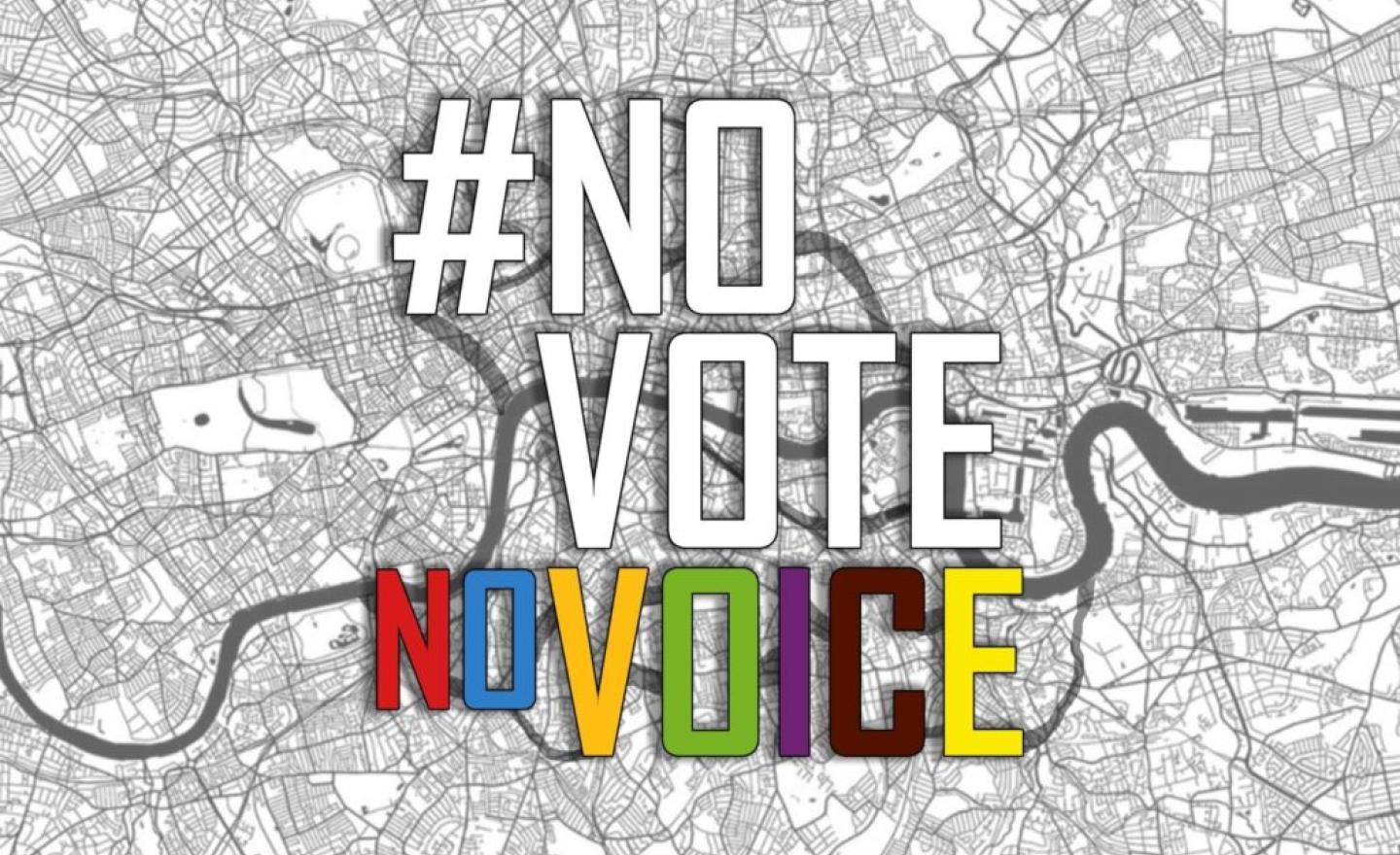 No Vote No Voice