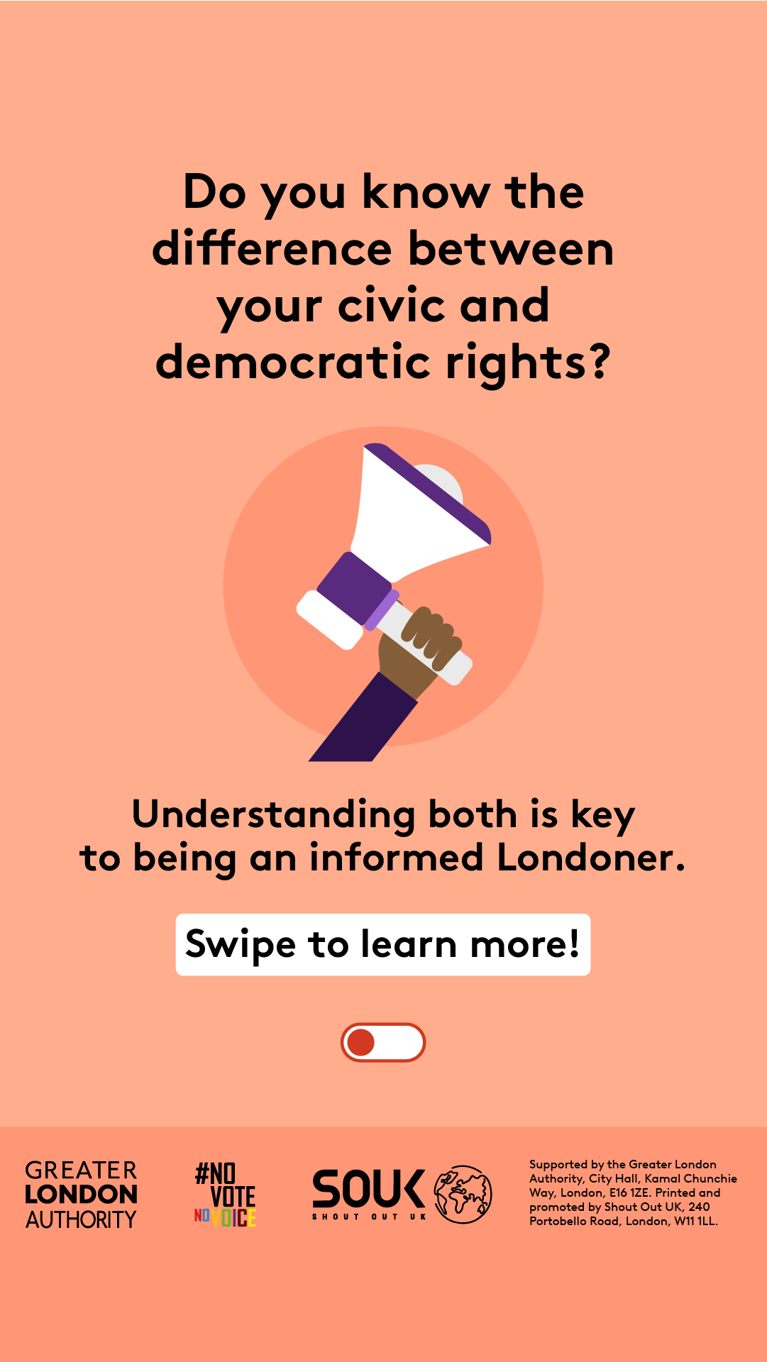 Civic rights vs democratic rights IG Story