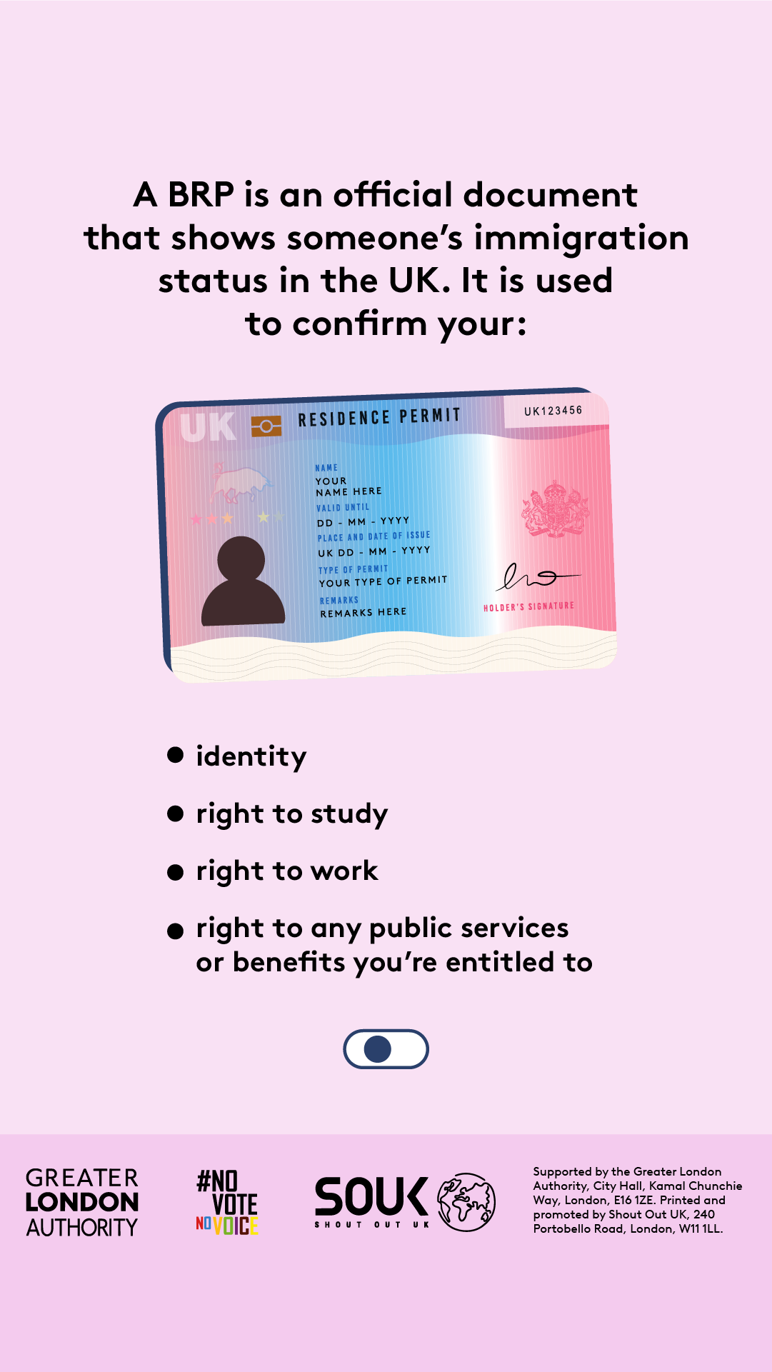 Changes to BRP IG Story