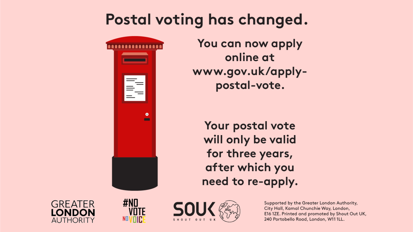 Postal voting rule changes - X (Twitter) resource