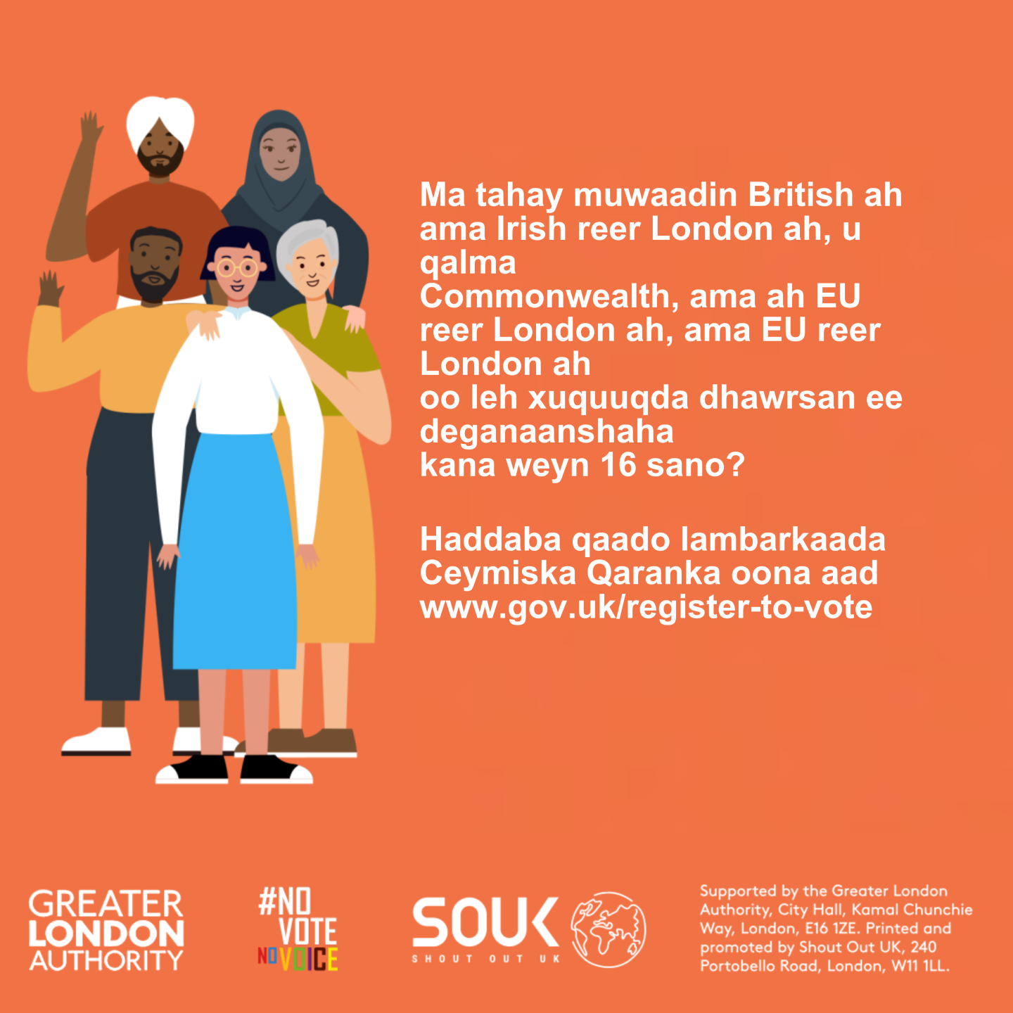 Somali mix of people