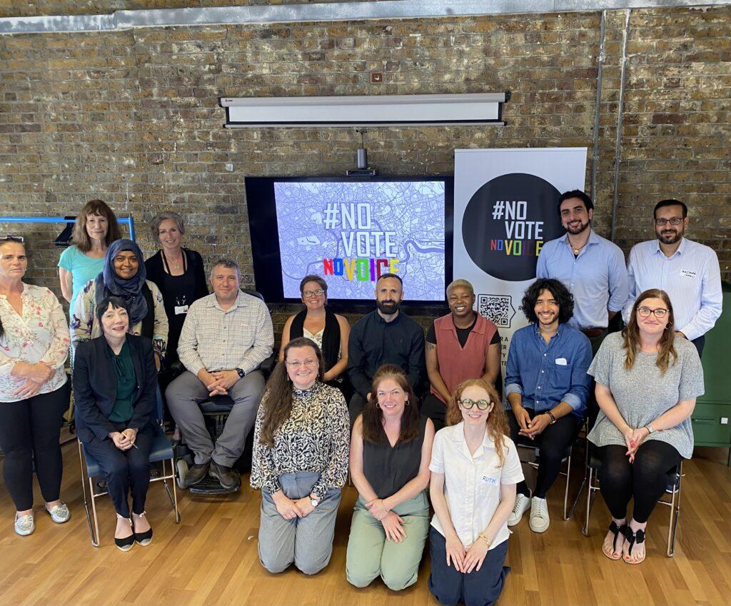 Group of people from grantee organisations - Greater London Authority