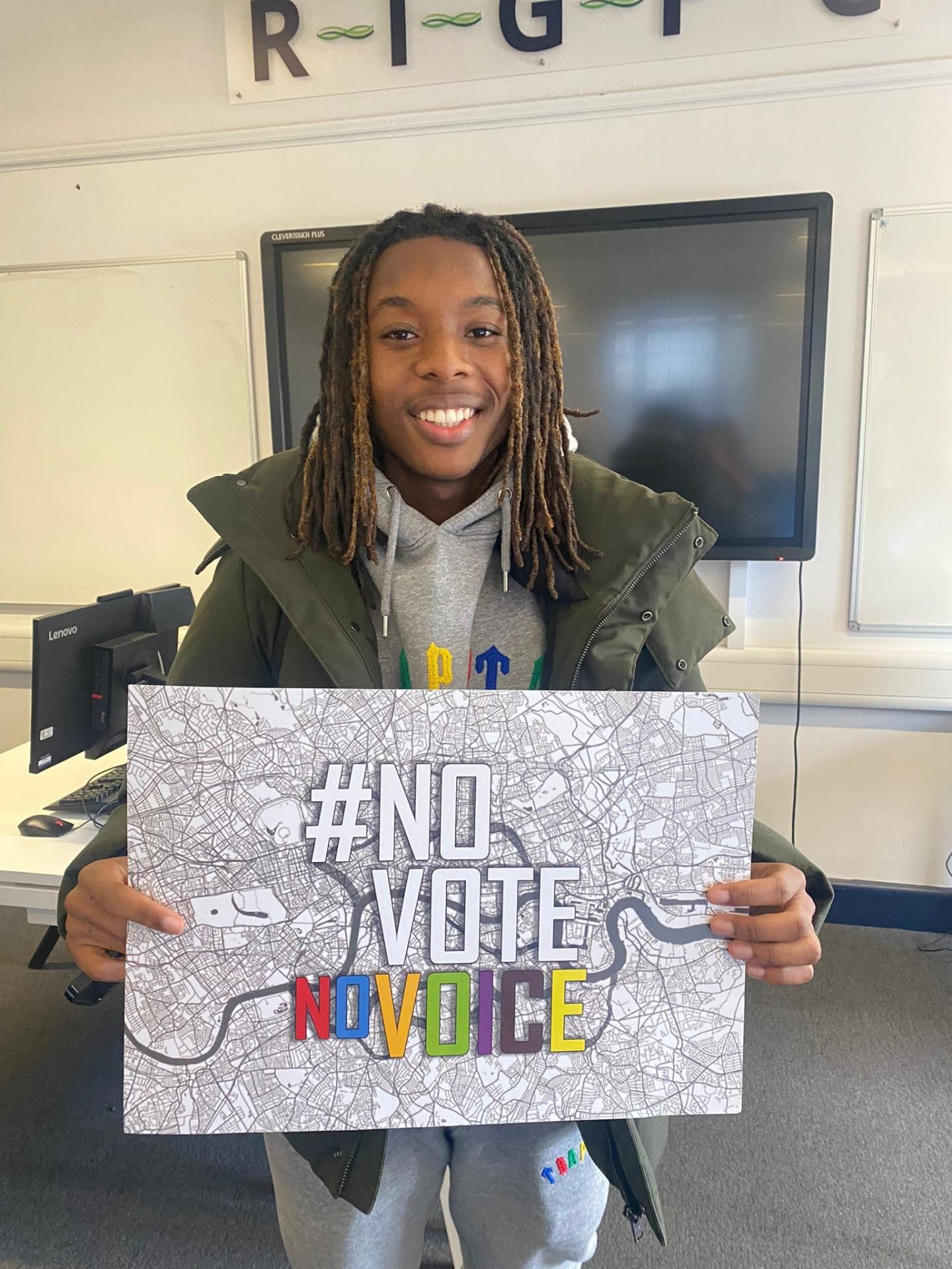 No Vote No Voice