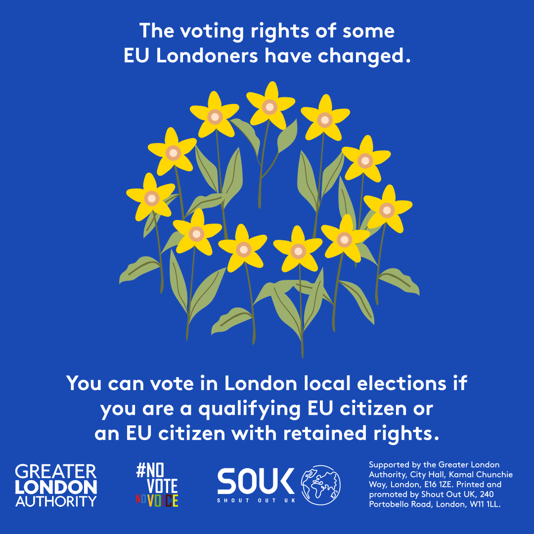 Voting rights of EU Londoners - Instagram square