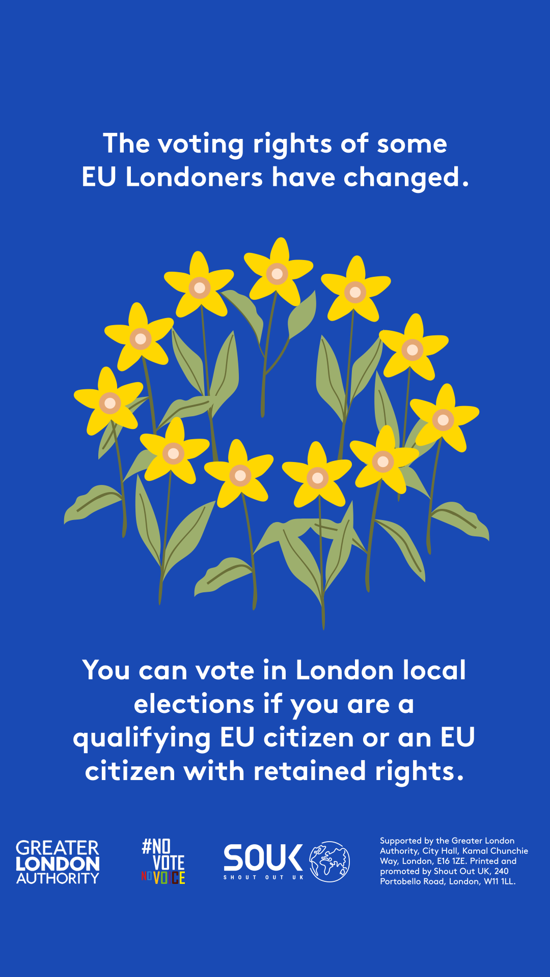 Voting rights of EU Londoners