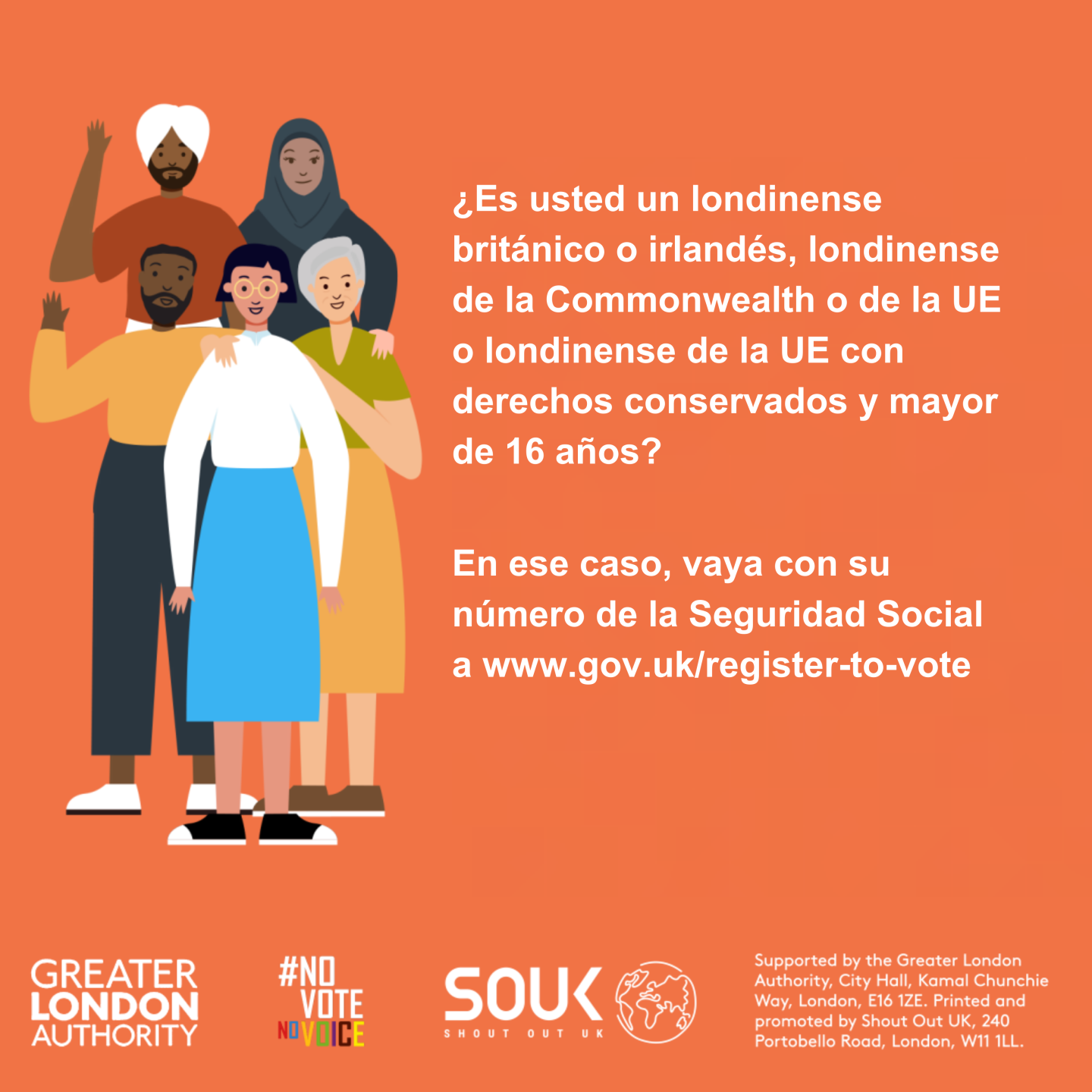 Who Can Register to Vote and How Spanish Instagram Square resource