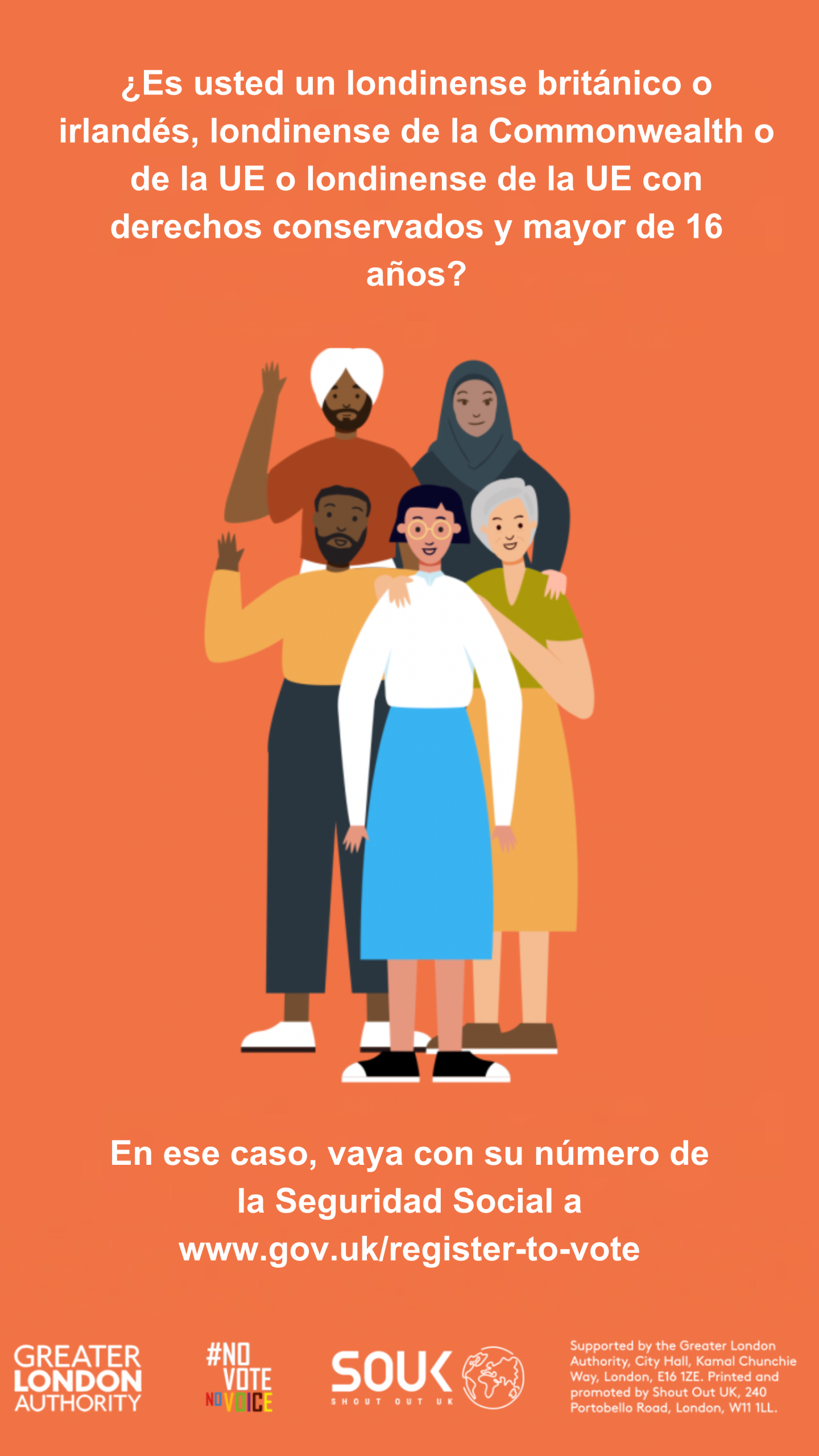 Who Can Register to Vote and How Spanish Instagram Story resource