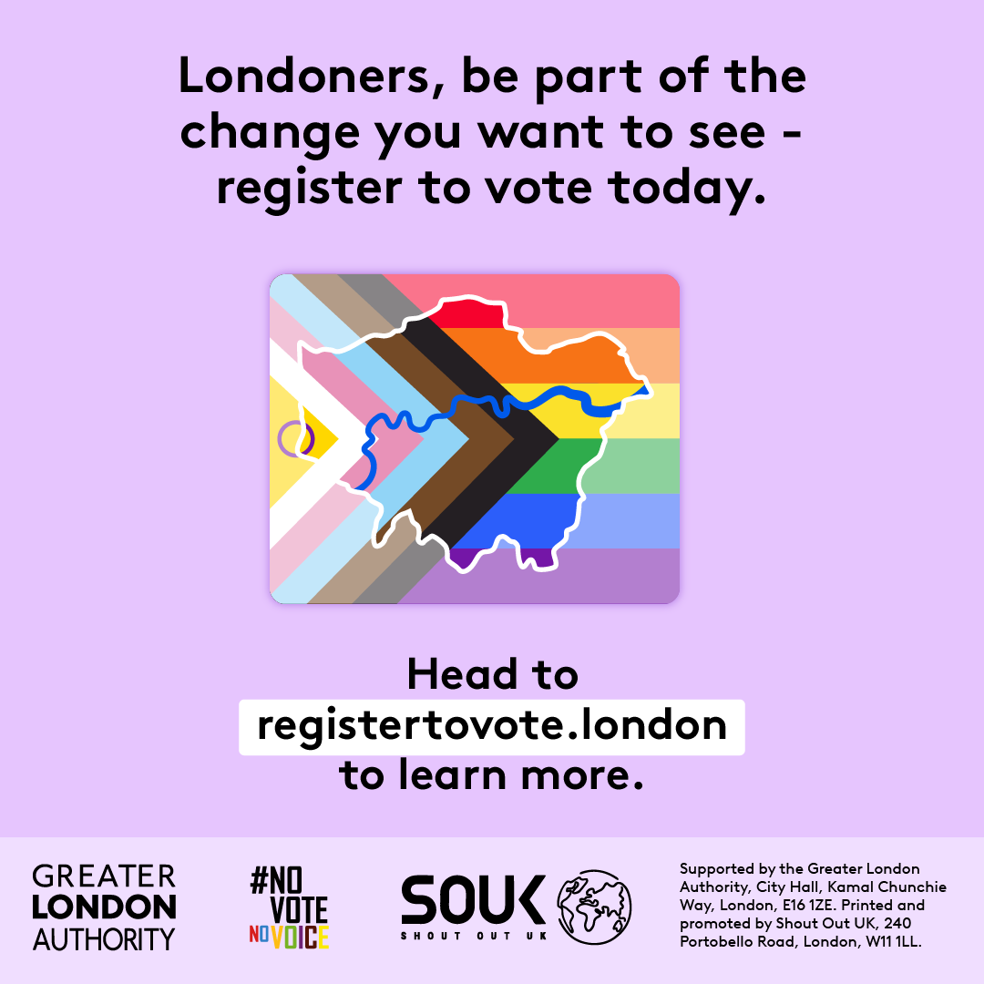 Head to registertovote.london to learn more
