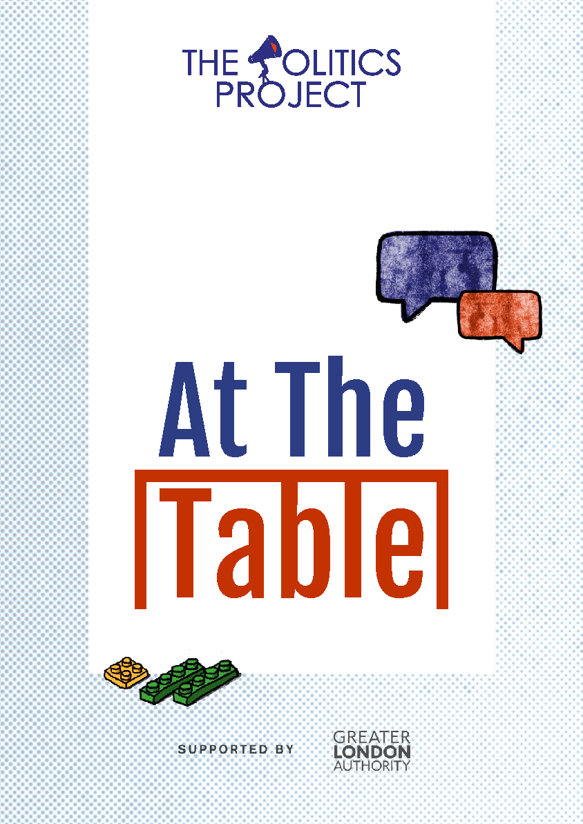 The cover page of the At the table toolkit