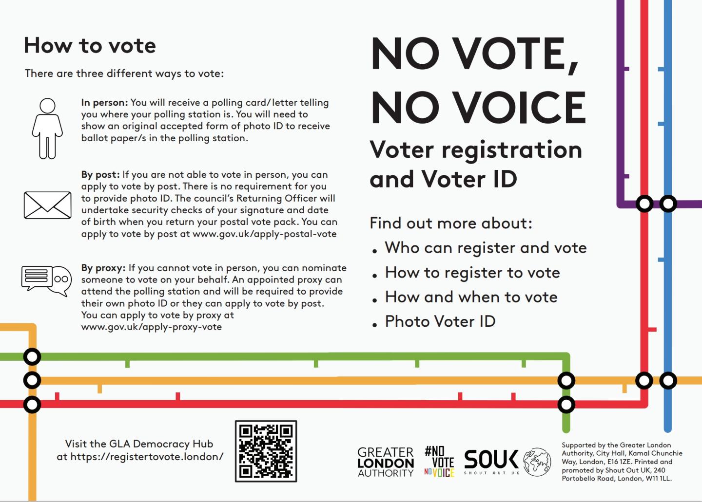 Preview image of pages 1-4 of key voting info leaflet