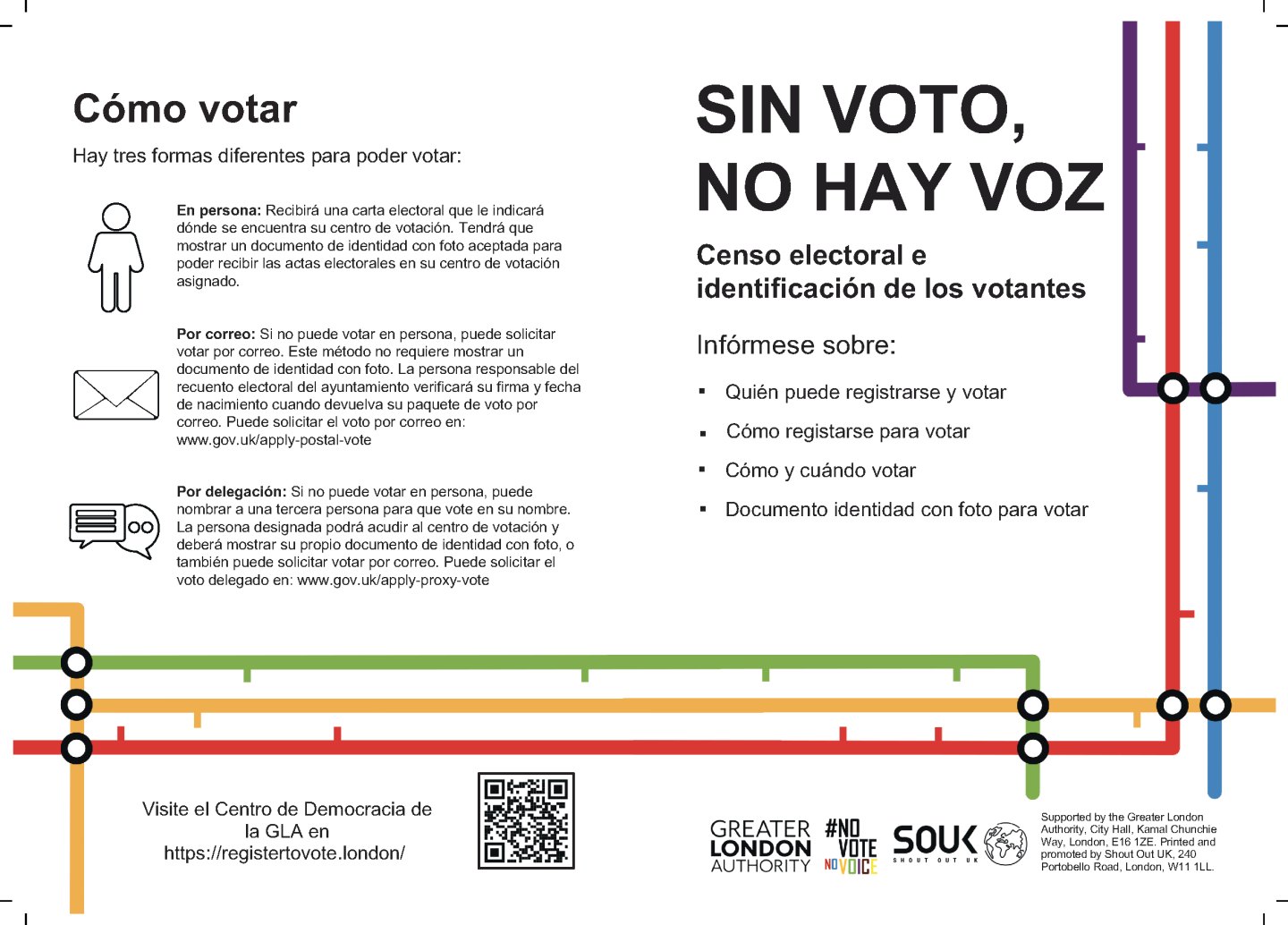 preview of key information leaflet in Spanish pages 1 and 4
