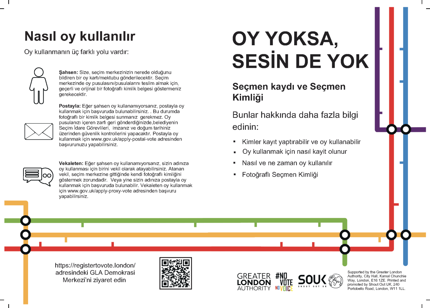 preview of key information leaflet in Turkish pages 1 and 4