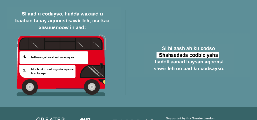 You now need a photo ID to vote, so remember to. 1. Register to vote 2. check you have an accepted form of ID. The steps are on the side of a red London bus. Apply for a free Voter Authority Certificate, if you don’t have any photo Voter ID.  